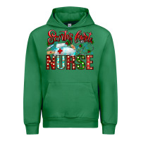 Emerald santa is favorite nurse Urban Hoodie - CowhideDigitalArt