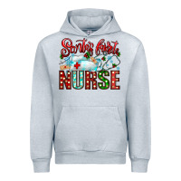 Heather Grey santa is favorite nurse Urban Hoodie - CowhideDigitalArt