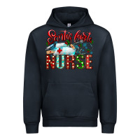 Navy santa is favorite nurse Urban Hoodie - CowhideDigitalArt