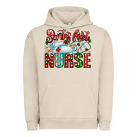 Pigment French Oak santa is favorite nurse Urban Hoodie - CowhideDigitalArt