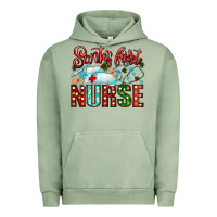 Pigment Oil Green santa is favorite nurse Urban Hoodie - CowhideDigitalArt