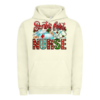 Pigment Pistachio santa is favorite nurse Urban Hoodie - CowhideDigitalArt