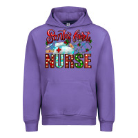 Tulip santa is favorite nurse Urban Hoodie - CowhideDigitalArt