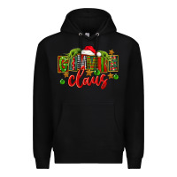 Black Christmas gimmie claus Premium Hoodie - FaDigitalArtStudio