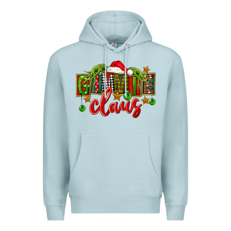 Christmas Gimmie Claus Premium Hoodie by FaDigitalArtStudio | Teevron