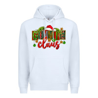 White Christmas gimmie claus Premium Hoodie - FaDigitalArtStudio