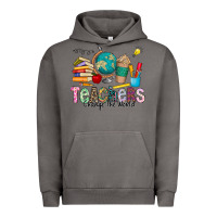 Pigment Tornado Teachers Change The World Urban Hoodie - CowhideDigitalArt