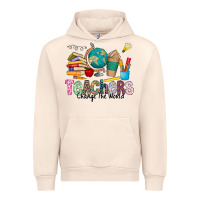 Sandshell Teachers Change The World Urban Hoodie - CowhideDigitalArt