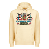Pina Colada All American dude 4th of July Premium Hoodie - CowGirlArtShop