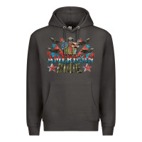 Smoke All American dude 4th of July Premium Hoodie - CowGirlArtShop