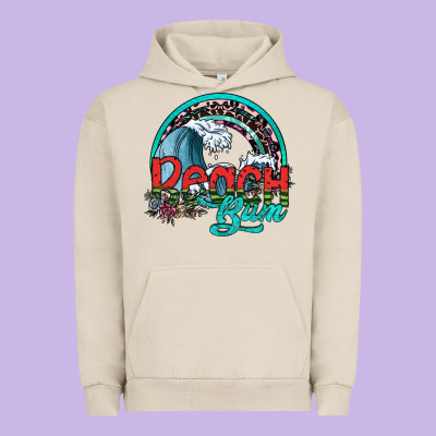 Beach Bum Urban Hoodie Designed By Sublimationcraftshop