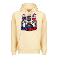 Pina Colada All American gamer 4th of july Premium Hoodie - CowGirlArtShop