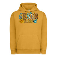 Pigment Peanut Butter jesus saves Urban Hoodie - HRA Design Shop