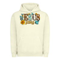 Pigment Pistachio jesus saves Urban Hoodie - HRA Design Shop