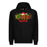 Black Christmas kizzie claus Premium Hoodie - FaDigitalArtStudio