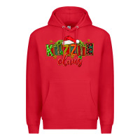 Red Christmas kizzie claus Premium Hoodie - FaDigitalArtStudio