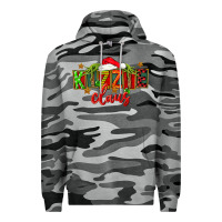 Slate Camo Christmas kizzie claus Premium Hoodie - FaDigitalArtStudio