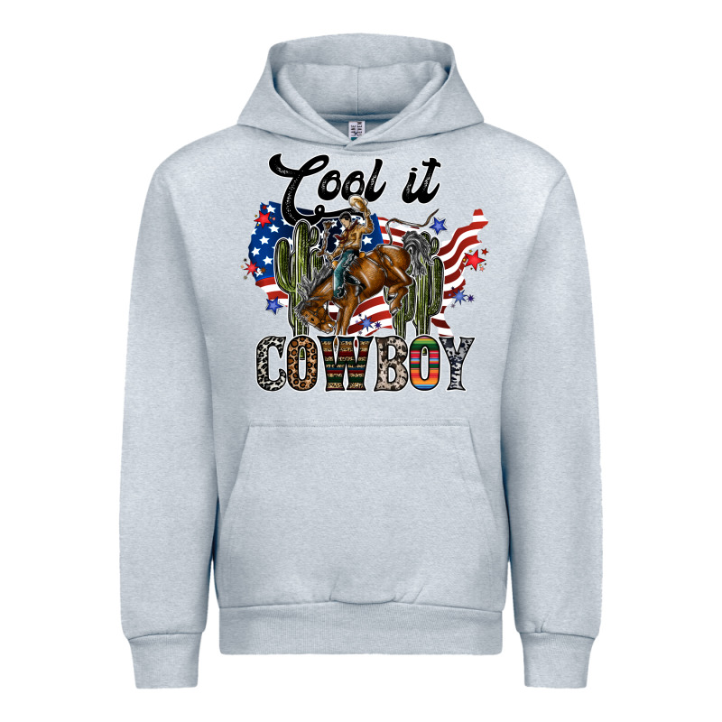 Cool It Cowboy Urban Hoodie by SublimationCraftShop | Teevron