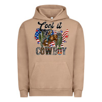 Pigment Burro cool it cowboy Urban Hoodie - SublimationCraftShop
