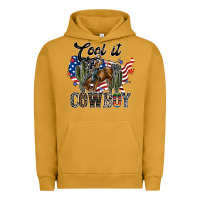Pigment Peanut Butter cool it cowboy Urban Hoodie - SublimationCraftShop