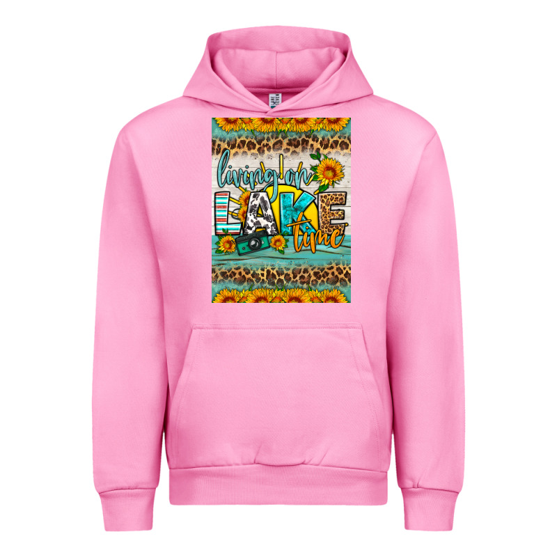 Living On Lake Time Air Freshener Urban Hoodie by HRA Design Shop | Teevron