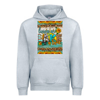 Heather Grey living on lake time air freshener Urban Hoodie - HRA Design Shop