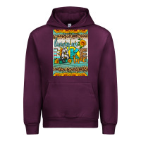 Mauve Wine living on lake time air freshener Urban Hoodie - HRA Design Shop