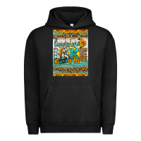 Pigment Black living on lake time air freshener Urban Hoodie - HRA Design Shop