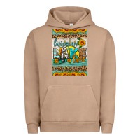 Pigment Burro living on lake time air freshener Urban Hoodie - HRA Design Shop