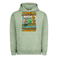 Pigment Oil Green living on lake time air freshener Urban Hoodie - HRA Design Shop