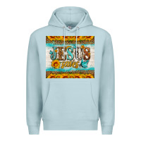 Blue Mist jesus saves tumbler Premium Hoodie - HRA Design Shop