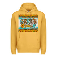 Mustard jesus saves tumbler Premium Hoodie - HRA Design Shop