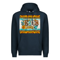 Navy jesus saves tumbler Premium Hoodie - HRA Design Shop