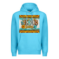 Ocean Blue jesus saves tumbler Premium Hoodie - HRA Design Shop