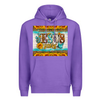 Purple jesus saves tumbler Premium Hoodie - HRA Design Shop
