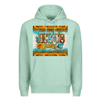 Seafoam jesus saves tumbler Premium Hoodie - HRA Design Shop