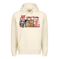 Sandshell All American girl with cowgirl Premium Hoodie - Neo Western