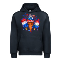 Navy 4th of July ice creams Urban Hoodie - Neo Western
