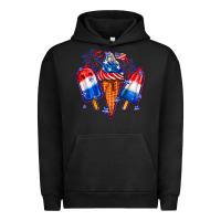 Pigment Black 4th of July ice creams Urban Hoodie - Neo Western