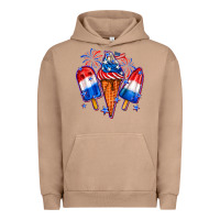Pigment Burro 4th of July ice creams Urban Hoodie - Neo Western