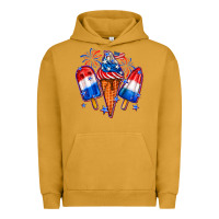 Pigment Peanut Butter 4th of July ice creams Urban Hoodie - Neo Western