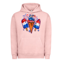 Pigment Salmon 4th of July ice creams Urban Hoodie - Neo Western