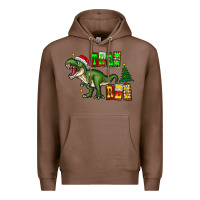 Chestnut tree rex Premium Hoodie - CowhideDigitalArt