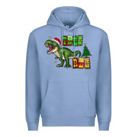 Colony Blue tree rex Premium Hoodie - CowhideDigitalArt