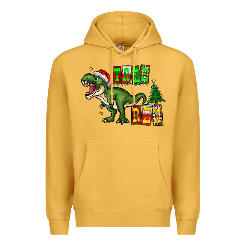 Tree Rex Premium Hoodie by CowhideDigitalArt | Teevron