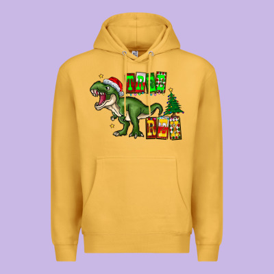 Tree Rex Premium Hoodie Designed By Cowhidedigitalart