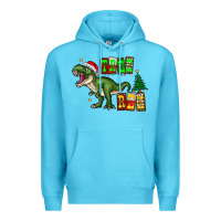 Ocean Blue tree rex Premium Hoodie - CowhideDigitalArt