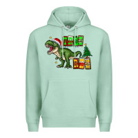 Seafoam tree rex Premium Hoodie - CowhideDigitalArt
