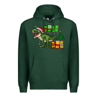 Sports Green tree rex Premium Hoodie - CowhideDigitalArt