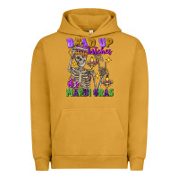 Pigment Peanut Butter bead up bitches it's mardi gras skeleton Urban Hoodie - FaDigitalArtStudio